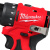 Дрель-шуруповерт аккумуляторная M12 BLDDRC-202C Milwaukee Дрель-шуруповерт аккумуляторная M12 BLDDRC-202C Milwaukee
